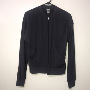 Champion Grey Zip Up Sport Jacket XS